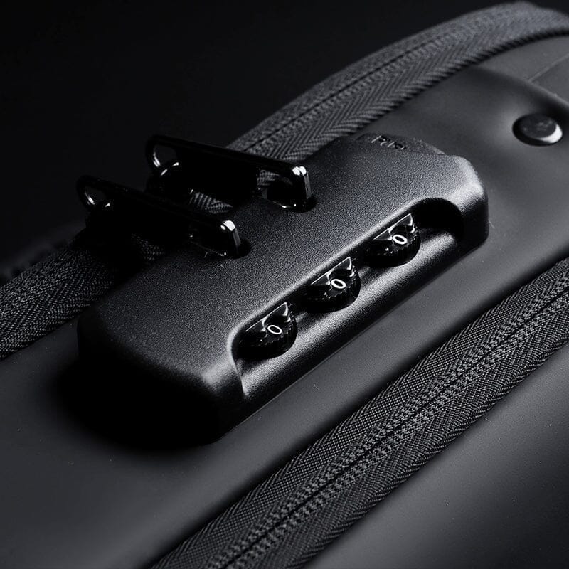 Mochila Anti-Furto com Senha USB Slim Bag| Proteção extrema!